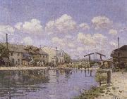 Alfred Sisley, The Saint-Martin Canal